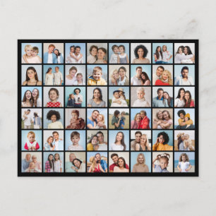 Maak Je Eigen 48 Foto Collage Ansichtkaart Briefkaart