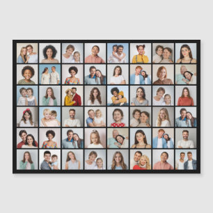 Maak Je Eigen 48 Foto Collage Magnetische Kaart