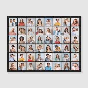 Maak Je Eigen 48 Foto Collage Magnetische Kaart