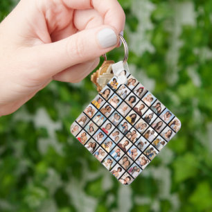 Maak Je Eigen 49 Foto Collage Sleutelhanger