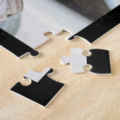 Maak Je Eigen 4 Foto Collage - Script Naam Legpuzzel (Zijkant)