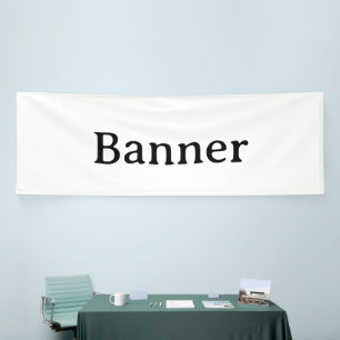 Maak je eigen 4' x 12' binnen spandoek