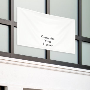 Maak je eigen 4' x 6' buitenbanner spandoek