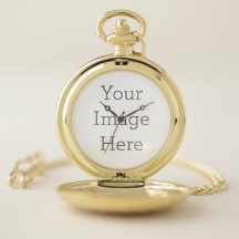 Maak je eigen 5,1 cm Ø zilveren zakhorloge