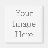 5,1 cm Vierkante magneet Magneet (Voorkant)