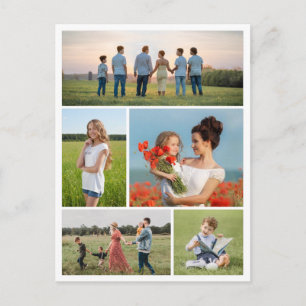 Maak Je Eigen 5 Foto Collage Briefkaart