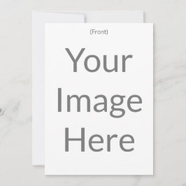 Maak je eigen 5" x 7" Mat voor en achterzijde Kaart