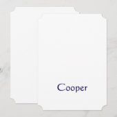 Maak je eigen 5" x 7" Ticket uitnodiging (Voorkant / Achterkant)