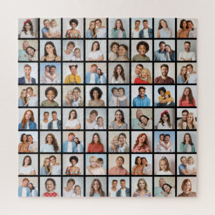 Maak Je Eigen 64 Foto Collage Legpuzzel