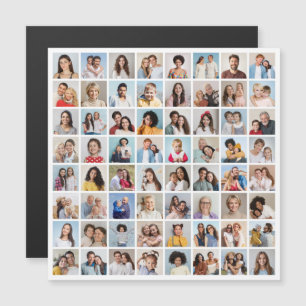 Maak Je Eigen 64 Foto Collage Magnetische Kaart