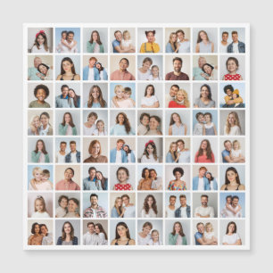 Maak Je Eigen 64 Foto Collage Magnetische Kaart