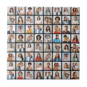 Maak Je Eigen 64 Foto Collage Tegeltje