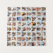 Maak Je Eigen 64 Foto Collage Wandkleed (Voorkant (horizontaal))