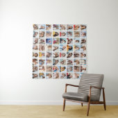 Maak Je Eigen 64 Foto Collage Wandkleed (In Situ (horizontaal))