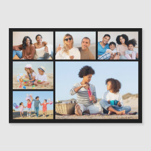 Maak Je Eigen 6 Foto Collage Magnetische Kaart