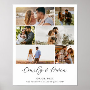 Maak Je Eigen 6 Foto Collage Valentijnsdag Poster