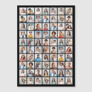 Maak Je Eigen 70 Foto Collage Magnetische Uitnodiging