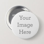 Ronde button, Groot, 7,6 cm (Voorkant /achterkant)