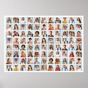 Maak Je Eigen 88 Foto Collage Poster