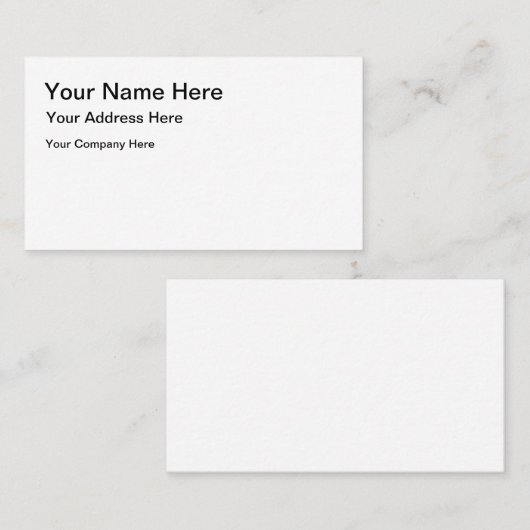 Amerikaans, 8,9 x 5,1 cm Visitekaartje