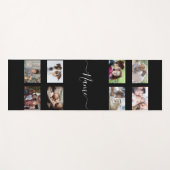 Maak Je Eigen 8 Foto Collage En Naam Yoga Mat (Voorkant (horizontaal))