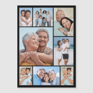 Maak Je Eigen 8 Foto Collage Magnetische Kaart