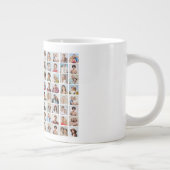 Maak Je Eigen 96 Foto Collage Extra Grote Beker (Rechts)