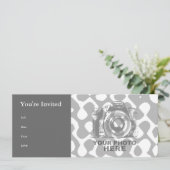 Maak je eigen 9.25"x4" uitnodiging horizontaal 9 (Staand voorkant)