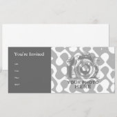 Maak je eigen 9.25"x4" uitnodiging horizontaal 9 (Voorkant / Achterkant)