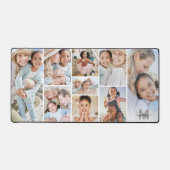 Maak je eigen 9 foto collage bureaumat (Voorkant)