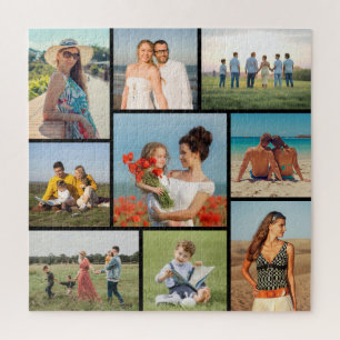Maak Je Eigen 9 Foto Collage Legpuzzel