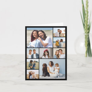 Maak Je Eigen 9 Foto Collage Notitiekaartje