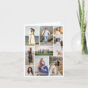 Maak Je Eigen 9 Foto Collage Notitiekaartje