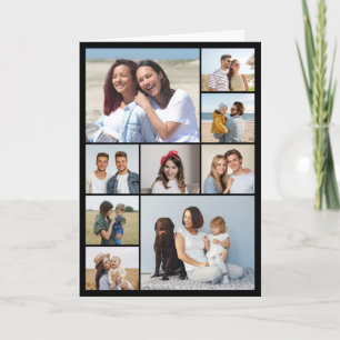 Maak Je Eigen 9 Foto Collage Notitiekaartje