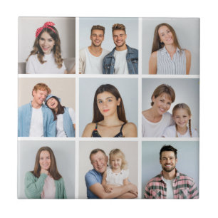 Maak Je Eigen 9 Foto Collage Tegeltje