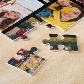 Maak Je Eigen Aangepaste 42 Foto Collage Legpuzzel (Zijkant)