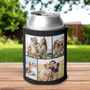 Maak Je Eigen Aangepaste 4 Foto Collage Blikjeskoeler