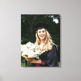 Maak Je Eigen Aangepaste Afstudeerfoto Canvasprint Canvas Afdruk