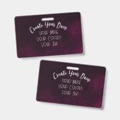 Maak je eigen aangepaste badge (Voor- en achterkant)