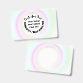 Maak je eigen aangepaste badge (Voor- en achterkant)