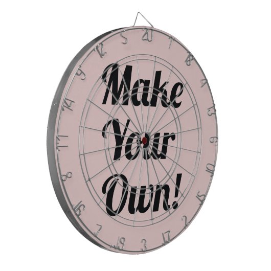 Maak je eigen aangepaste cadeau dartbord (Voorkant Links)