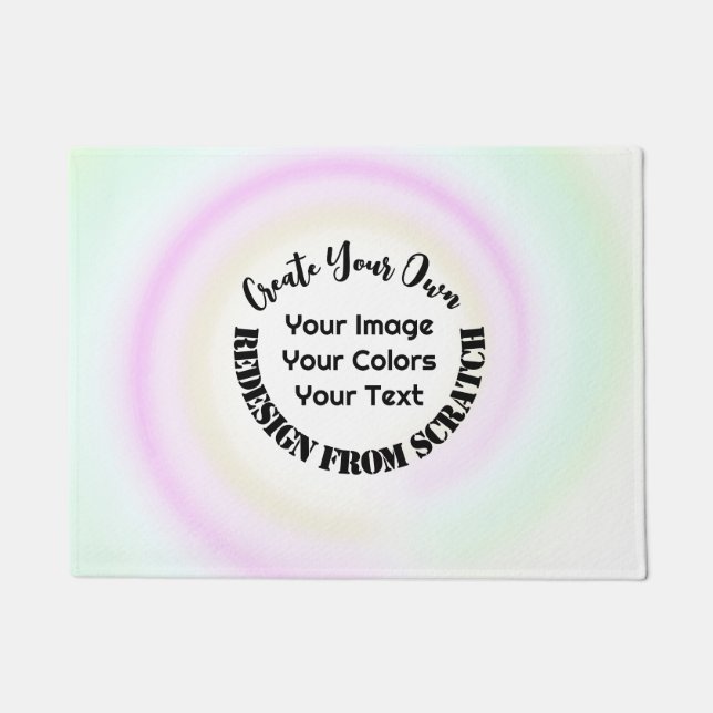 Maak je eigen aangepaste deurmat (Voorkant)