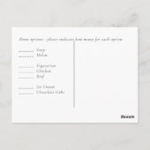 Maak je eigen aangepaste Eucalyptus groen Huwelijk Briefkaart (Achterkant)