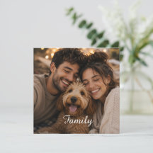 Maak je eigen aangepaste familie