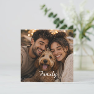 Maak je eigen aangepaste familie