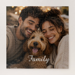 Maak je eigen aangepaste familie legpuzzel