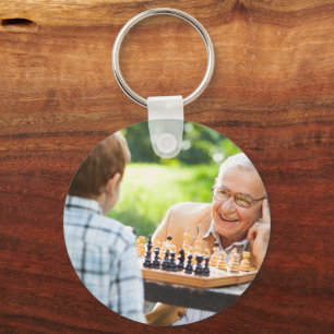 Maak Je Eigen Aangepaste Foto Cadeau voor Kleinkin Sleutelhanger