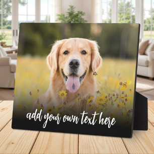 Maak Je Eigen Aangepaste Foto Met Tekst Fotoplaat