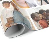 Maak Je Eigen Aangepaste Foto Raster Cadeaupapier (Rol Hoek)
