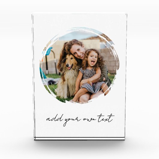 Maak Je Eigen Aangepaste Fotoblok (Voorkant)